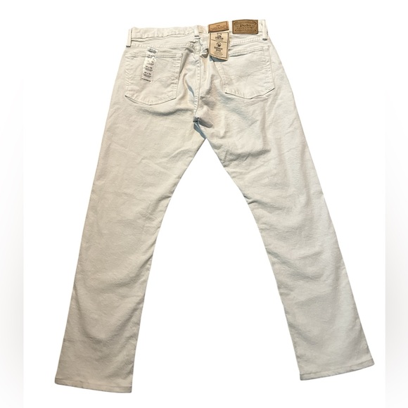 Polo Ralph Lauren Varick Slim Straight Stretch Jean Stone Stretch 33 x 32 Nwt - Picture 6 of 11